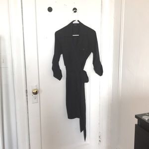 Really cute professional tie front dress for sale!